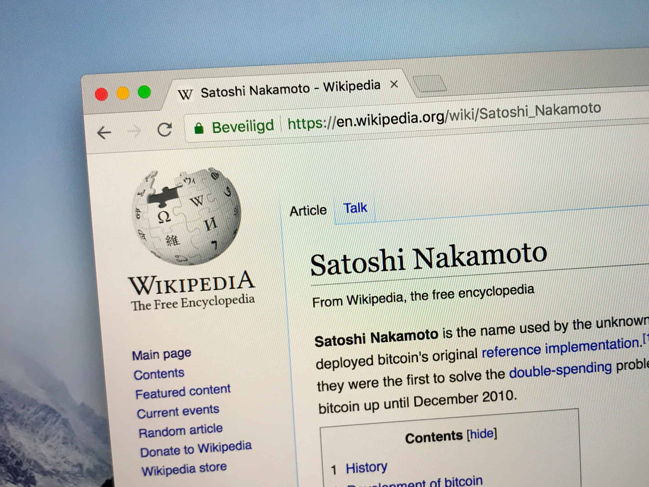 Satoshi Nakamoto