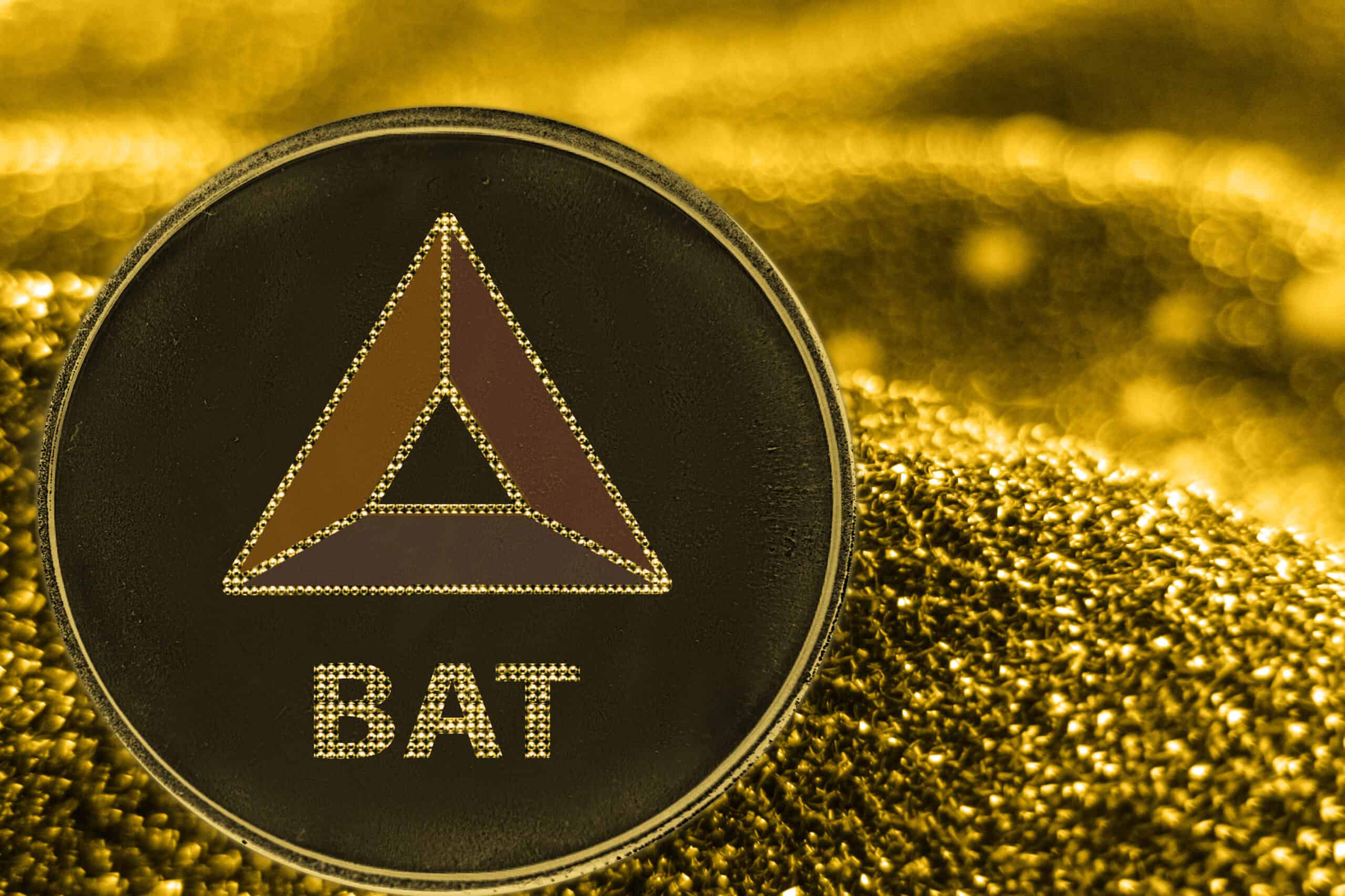 Basic Attention Token BAT Goldmünze