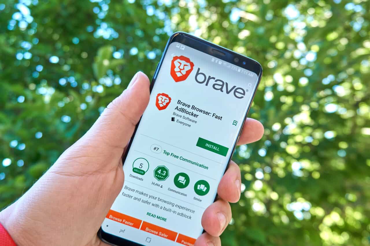 Brave Browser Smartphone