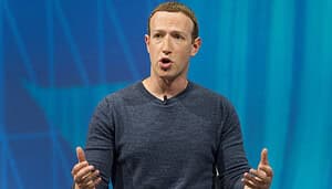 Das Bild zeigt Meta-CEO Mark Zuckerberg.