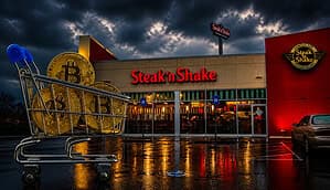 Steak 'n Shake setzt auf Bitcoin