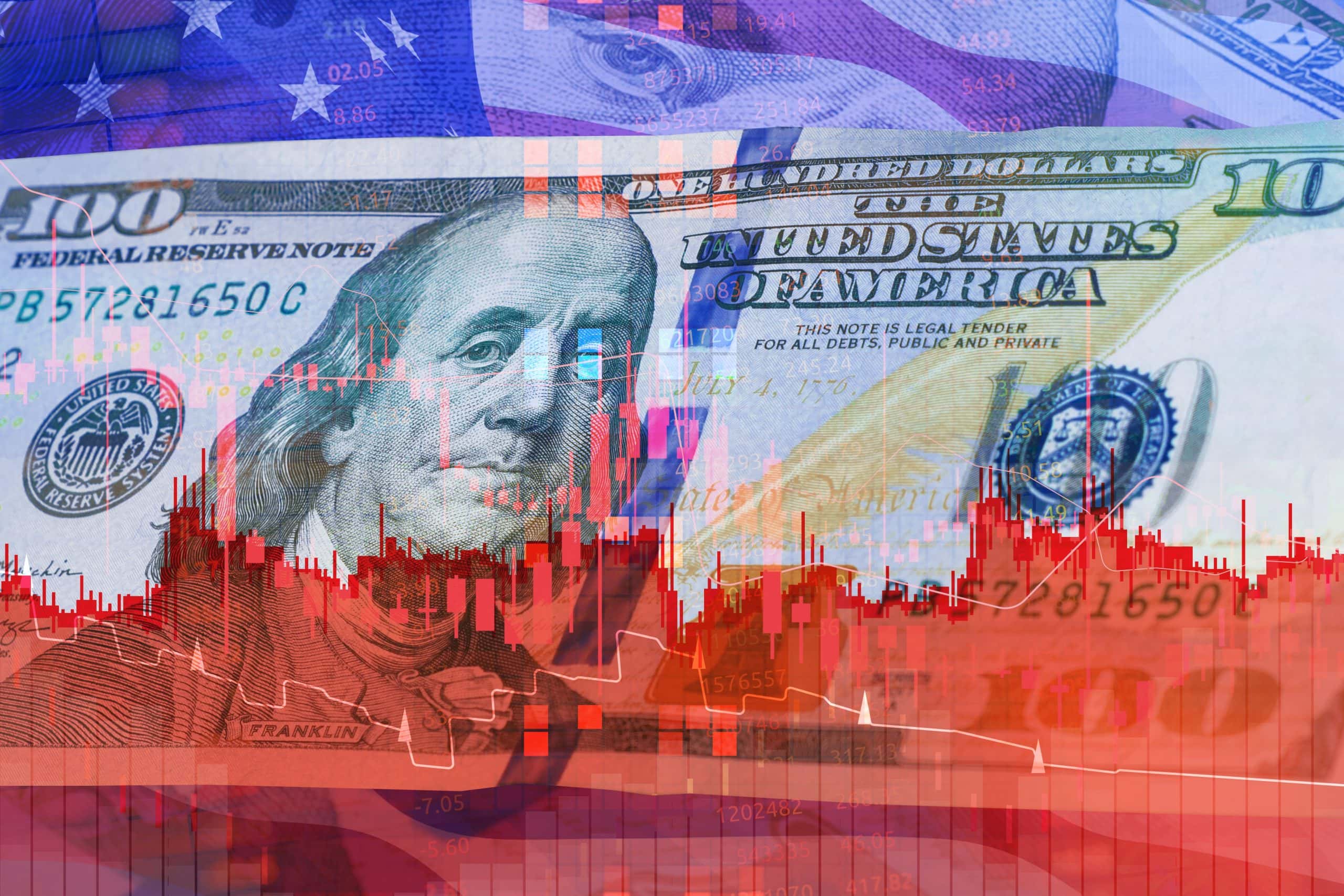 Das Bild zeigt einen US-Dollar-Schein.