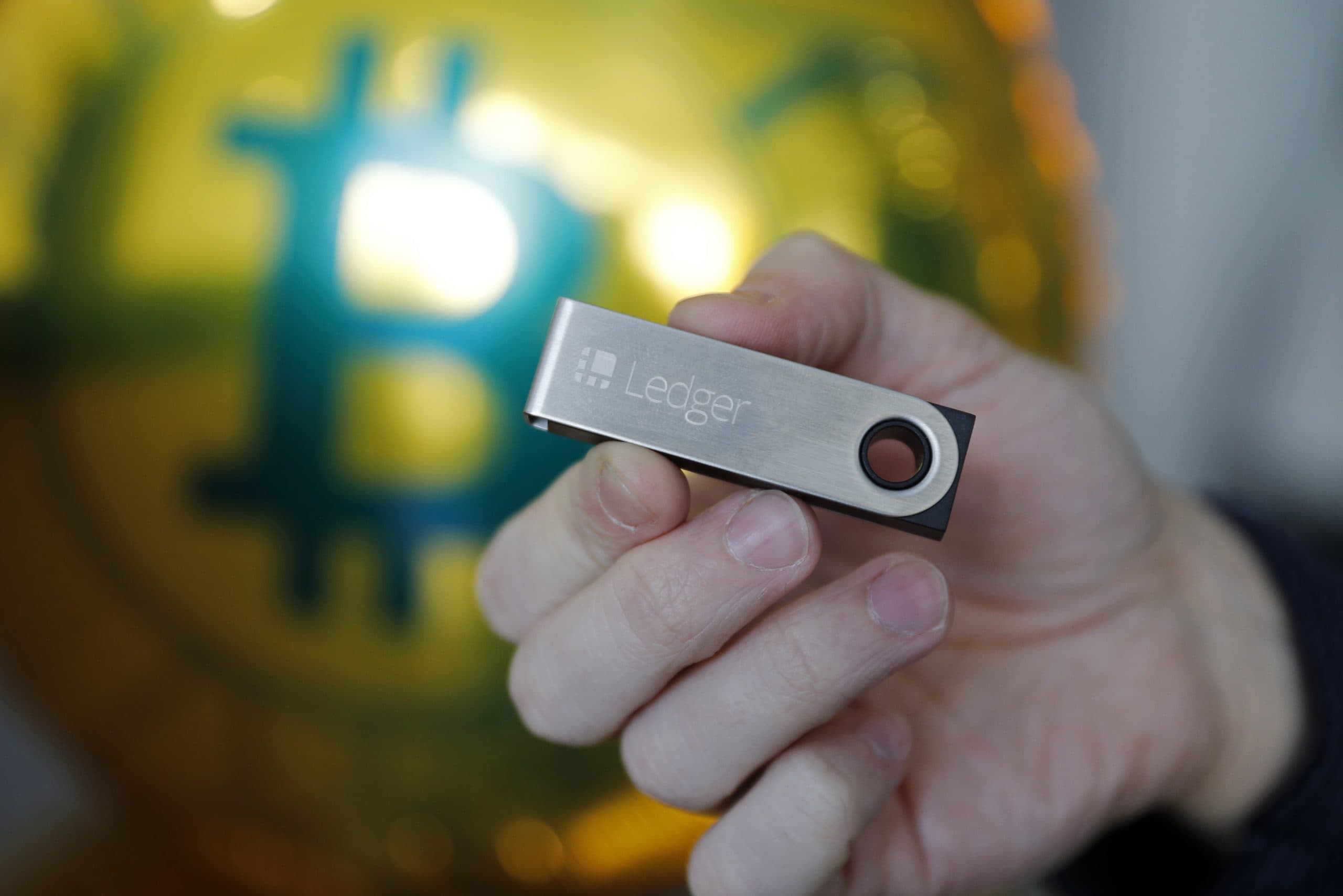 Eine Ledger-Wallet