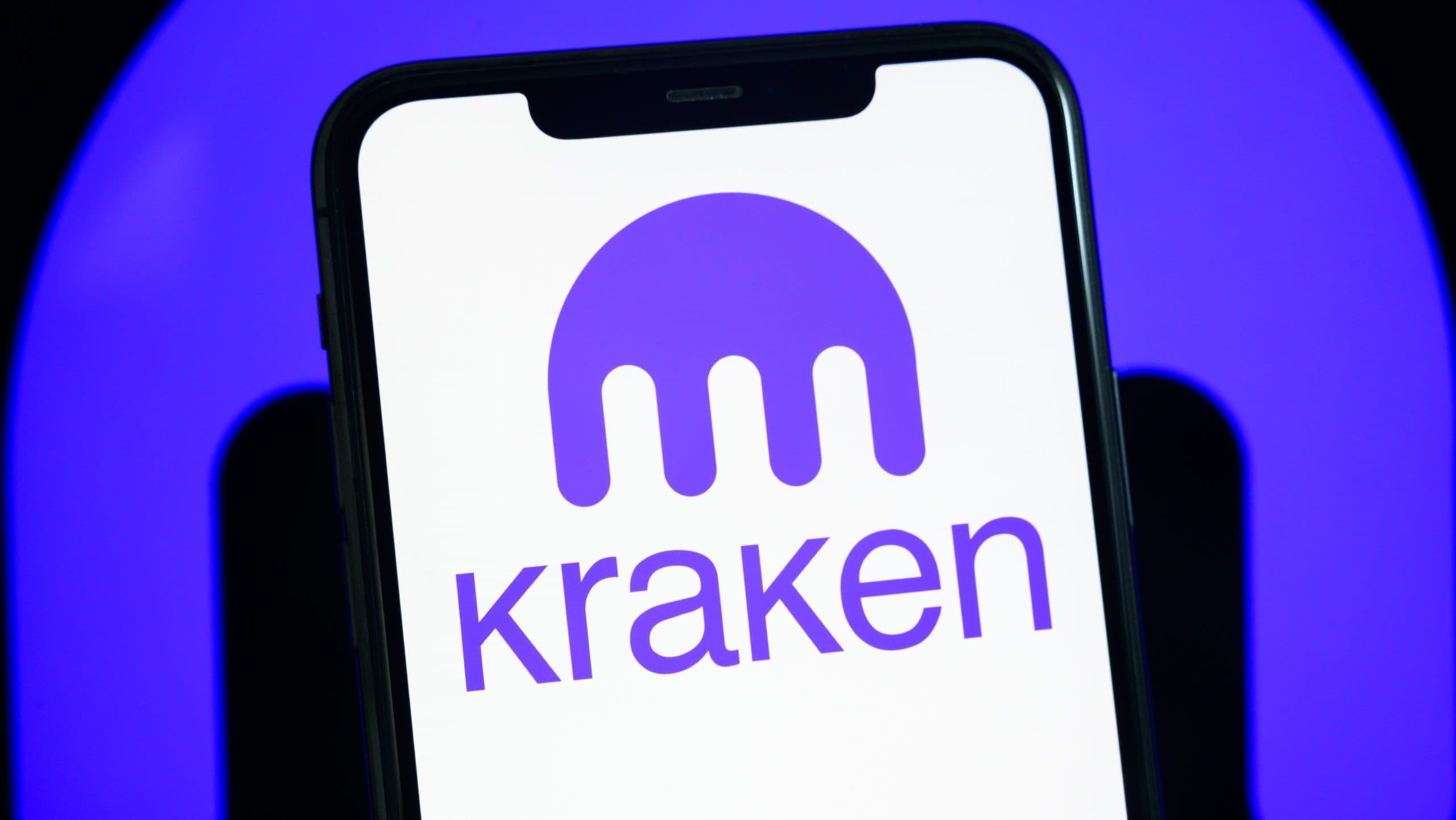 Das Bild zeigt das Kraken-Logo