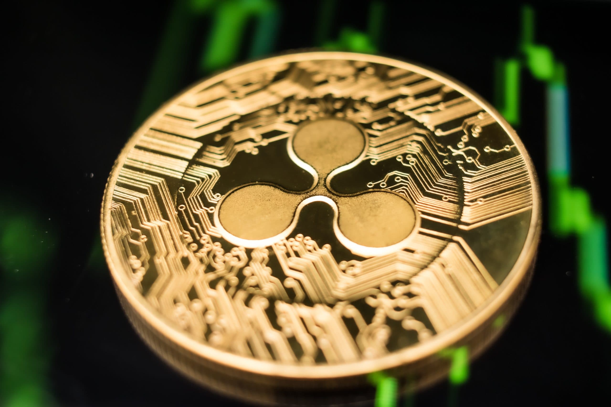 Eine XRP-Münze