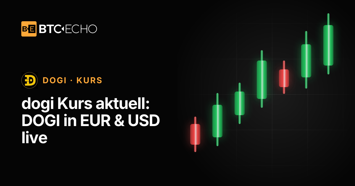 dogi Kurs aktuell: DOGI in EUR & USD live