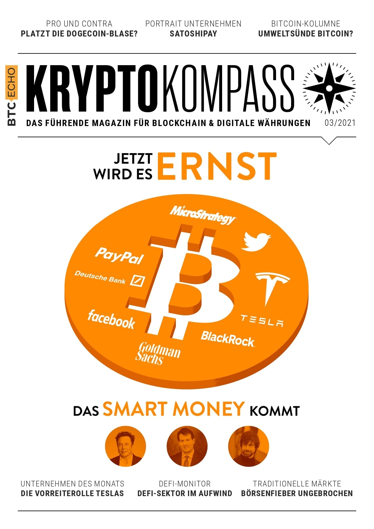 Der Kryptokompass: Ausgabe #45 März 2021