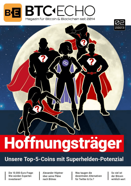 BTC-ECHO Magazin Cover Februar 2023