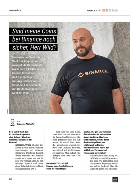 BTC-ECHO Magazin Februar 2023 - Leseprobe