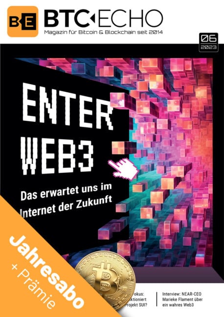 BTC-ECHO Magazin Juni 2023 Jahresabo