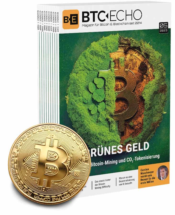 BTC-ECHO Magazin Jahresabo mit Prämie