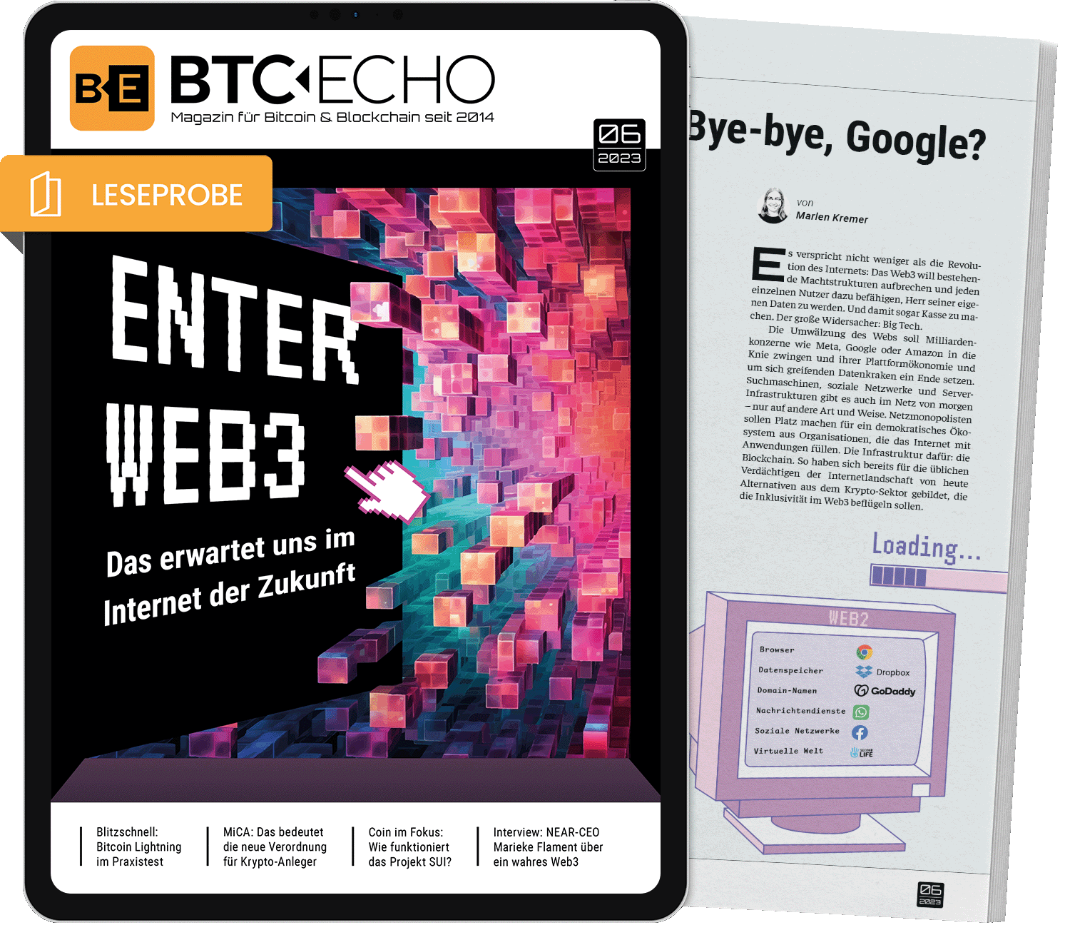 BTC-ECHO Bitcoin Magazin Ausgabe 06/2023