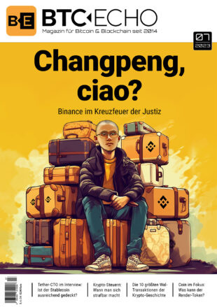 BTC-ECHO Magazin Cover Juli 2023