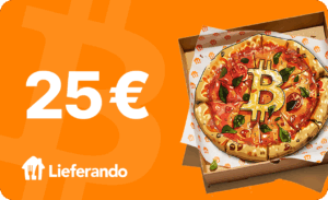 25 EUR Lieferando Gutschein (Nur deutschlandweit einlösbar!)