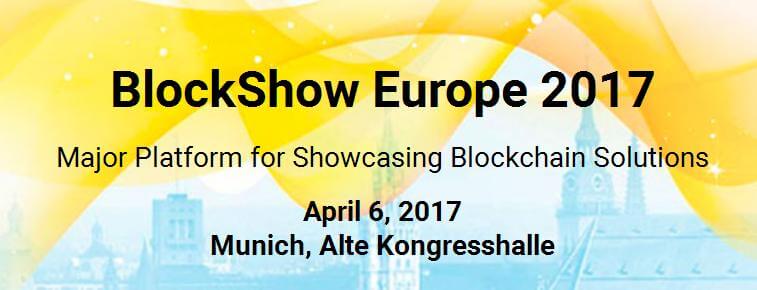 BlockShow 2017: Das größte Blockchain Event Europas | Tickets