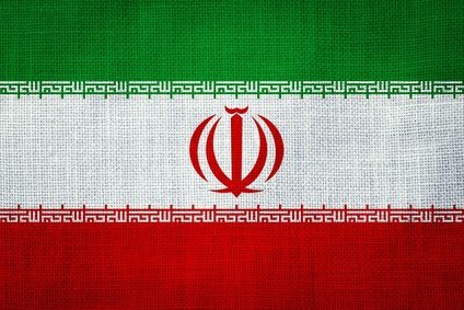 IRAN, Flag, Canvas Flag