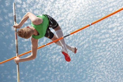 Pole vault sky