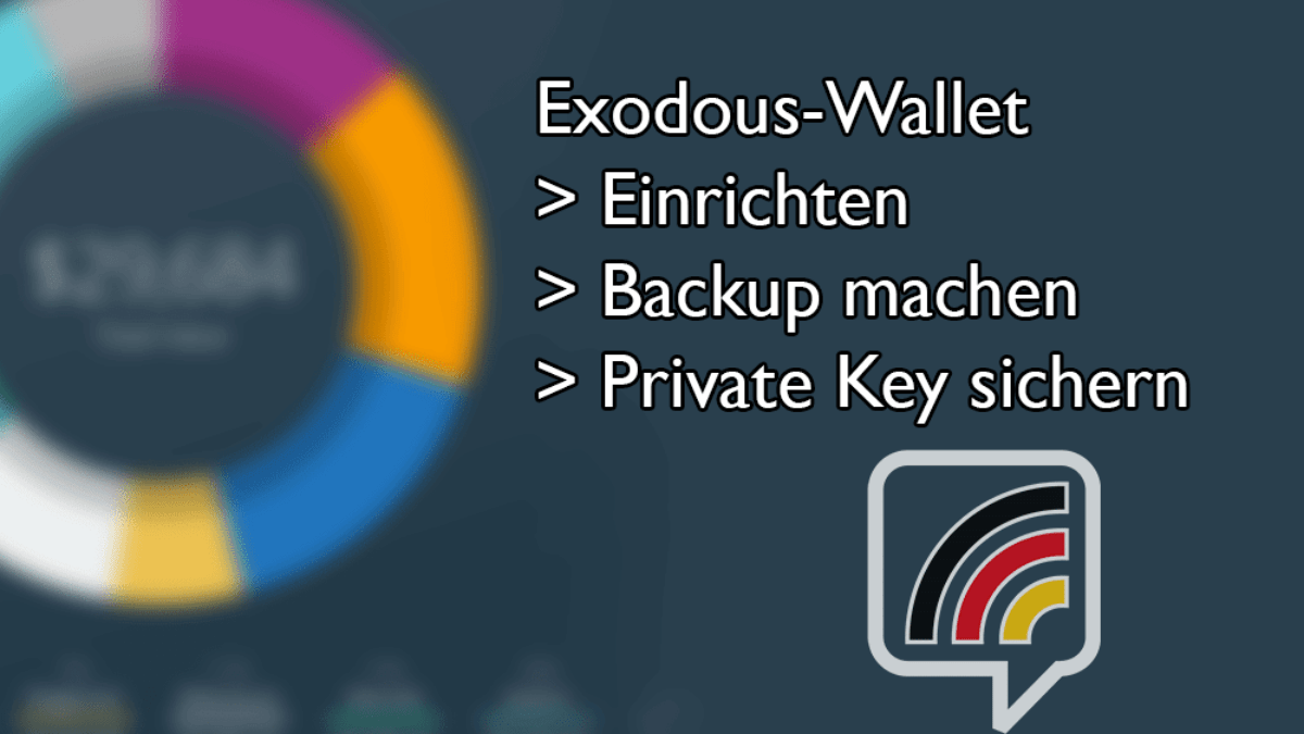 Video: Exodus-Wallet einrichten und Private Key sichern