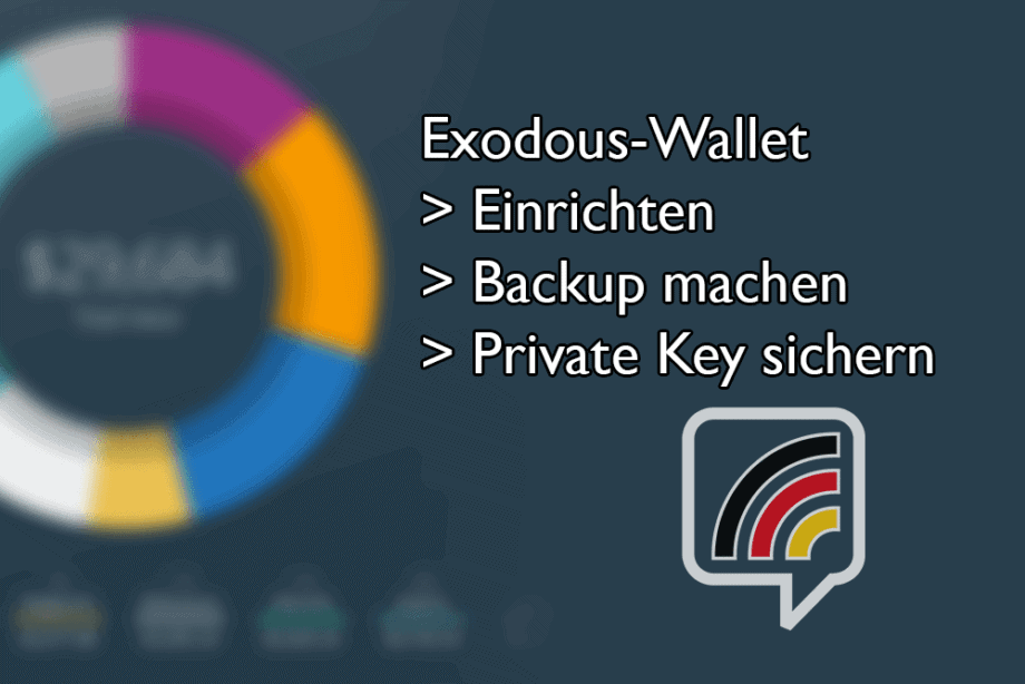 Video: Exodus-Wallet einrichten und Private Key sichern