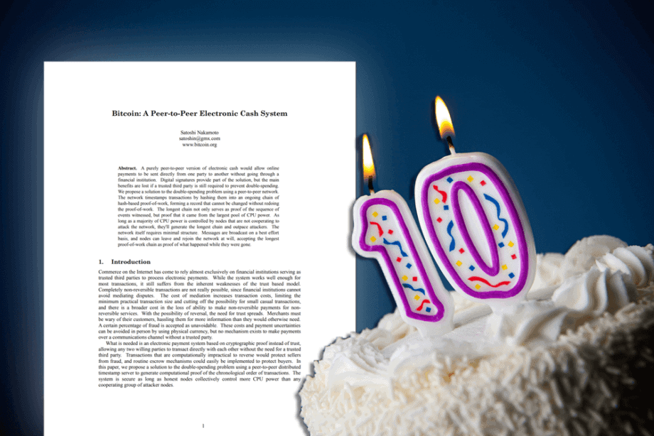 Das Bitcoin White Paper wird 10! Wo stehen wir heute?