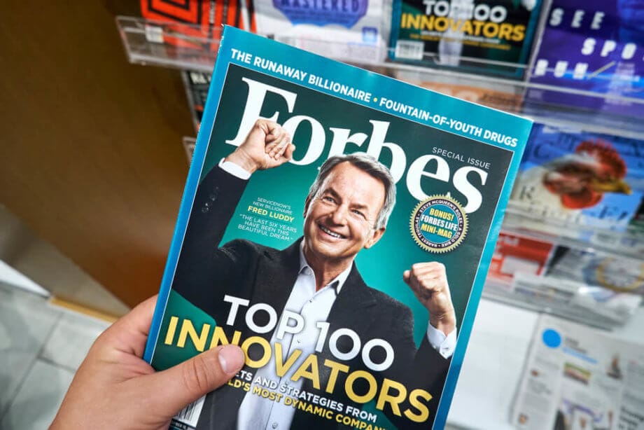 Forbes FinTech Top 50: Das sind die Top-Blockchain-Unternehmen