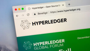 Screenshot von Hyperledger Homepage