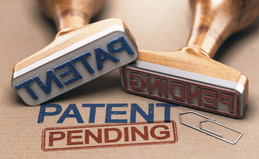 Zwei Stempel: Patent und Pending | Symbolbild Alibaba Blockhain Patent