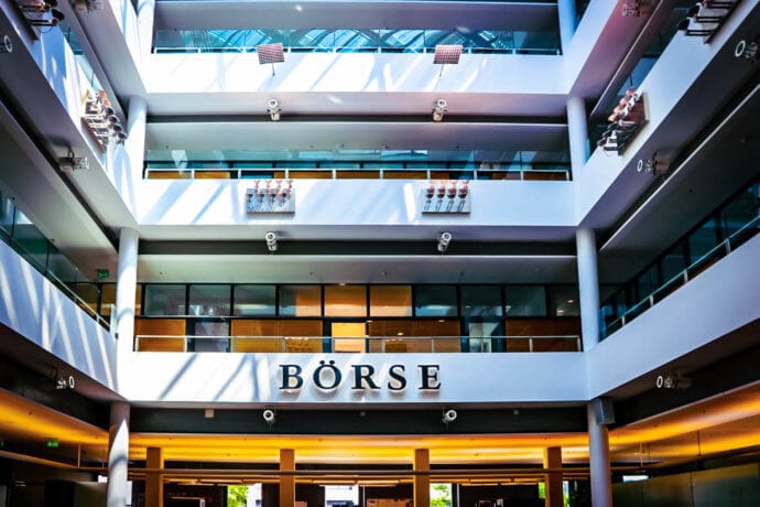 Empore der Boerse Stutgart