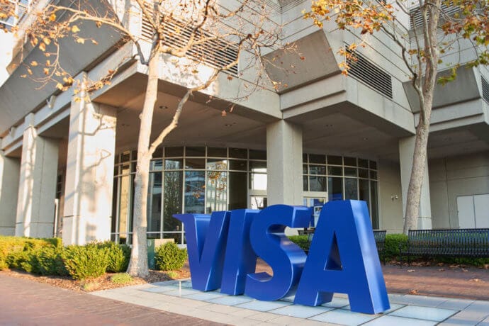 Visa Blockchain-Technologie Connect B2B Bitcoin