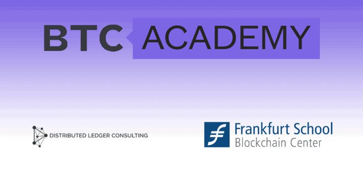 BTC-ECHO und Frankfurt School of Finance/Blockchaincenter, Distributed Ledger Consulting GmbH starten BTC-ACADEMY