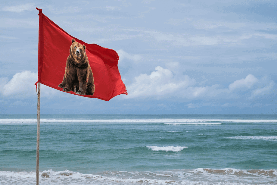 Bitcoin-Kurs- und Marktbetrachtung: Anzeichen für Bärenflagge gesichtet Bitcoin-kurs: Bärenflagge gesichtet