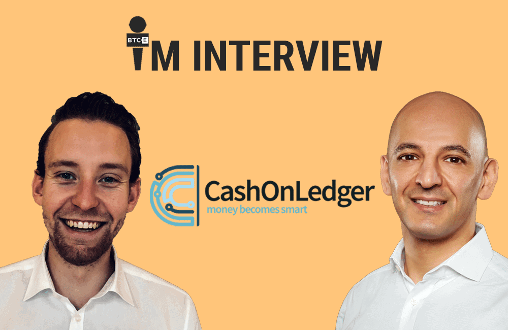 CashOnLedger im Interview: „Wir haben den Euro auf die Blockchain gebracht“