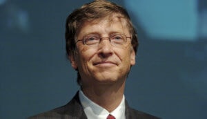 Bill Gates in closeup