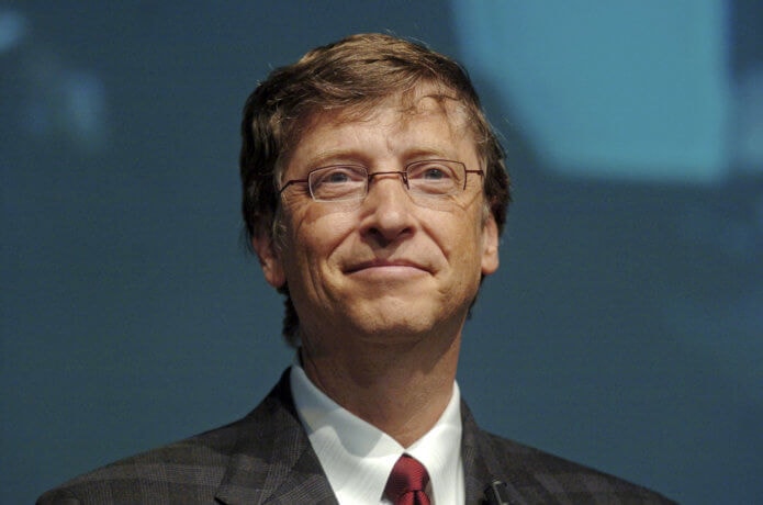 Bill Gates in closeup