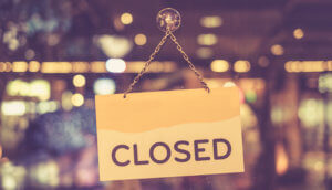 Closed-Schild