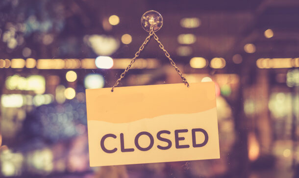 R.I.P Civil: Journalismus-Blockchain schließt ihre Pforten Closed-Schild