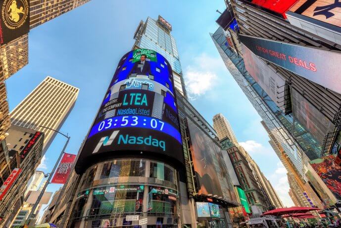 Nasdaq Anzeige Stadt