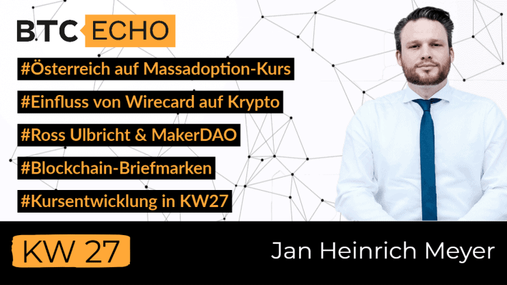 Der BTC-ECHO News-Check mit Jan Heinreich Meyer