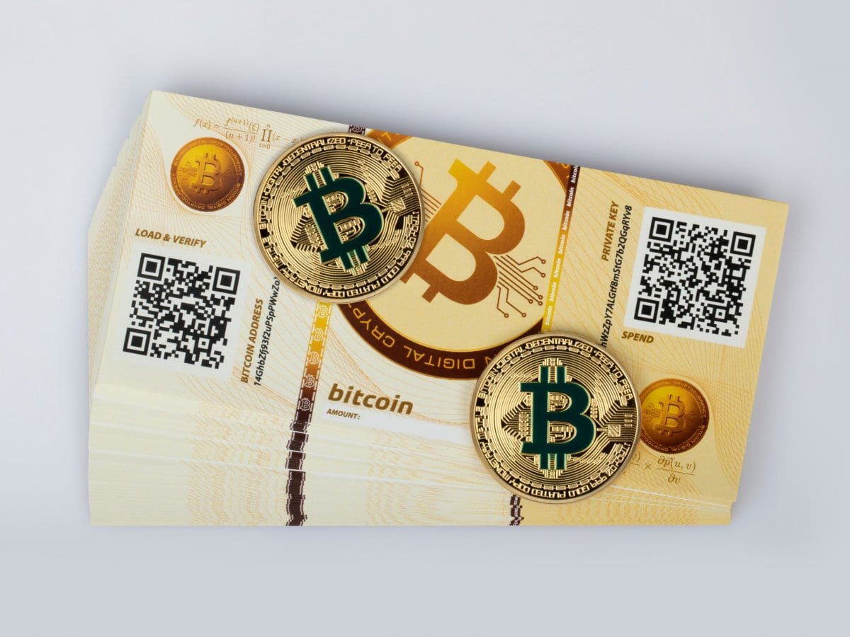 Bitcoin (BTC): Infos zur Einrichtung der Paper Wallet