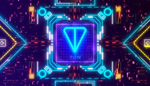 TON-Logo in NEON-Optik