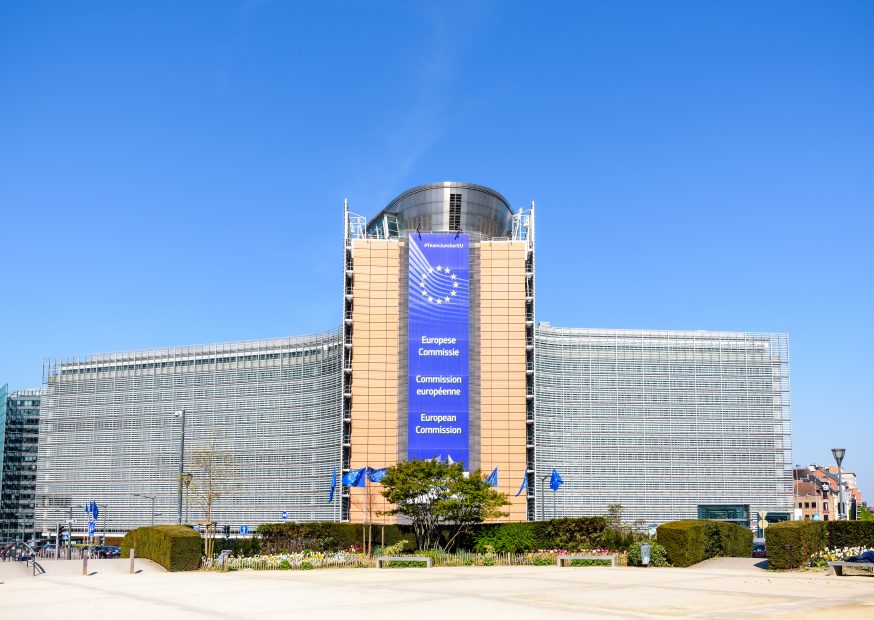 EU-Kommission: Krypto-Verordnung soll einheitliche Regulierung schaffen Gebäude der Europäischen Kommission in Brüssel