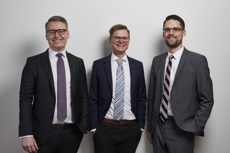FINEXITY: 1,25 Millionen Euro für das Hamburger Tokenisierungs-Start-up FINEXITY_Gründer_Paul_Hülsmann_Henning_Wagner_Tim_Janssen