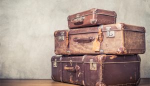 Koffer stehen gepackt