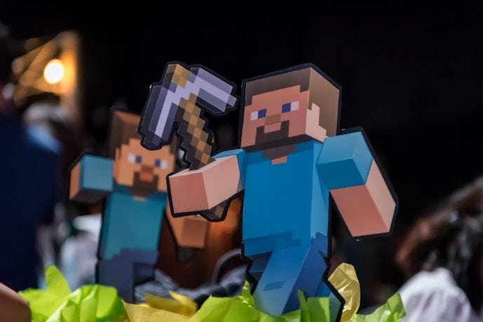 Minecraft Spielfigur