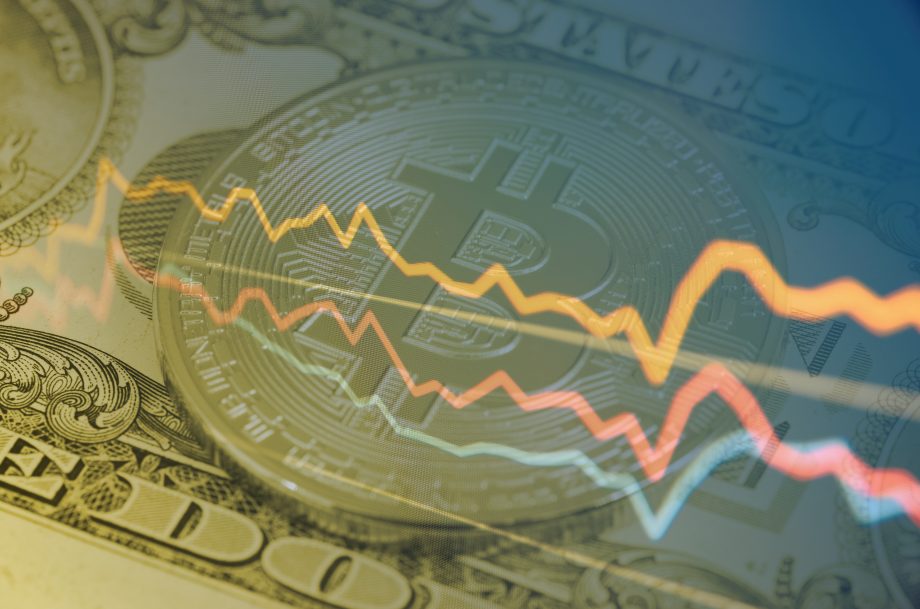 Bitcoin-Korrelation zum Aktienmarkt: Bremse oder Booster? Bitcoin Korrelation mit Aktienmarkt Chart