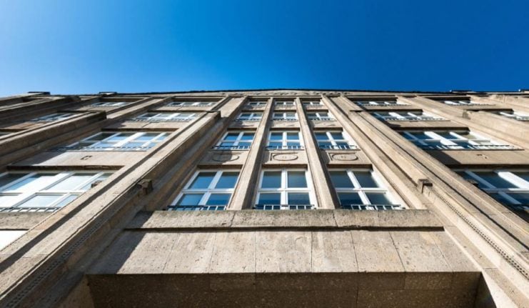 Die Fassade des Gebäudes, in dem das Neue Lisk Center beheimatet ist