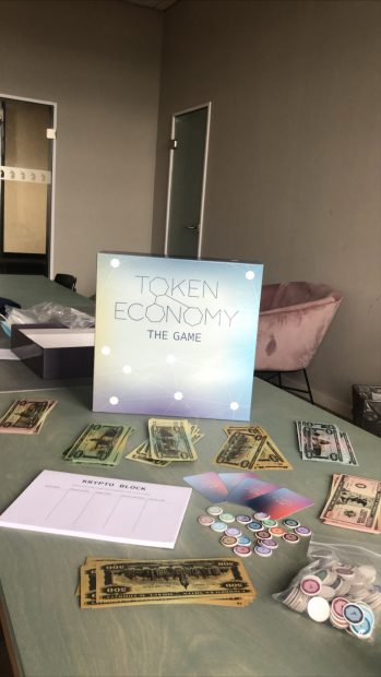 Das Blockchain-Brettspiel Token Economy