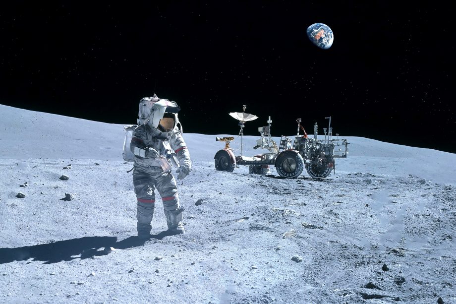 Uniswap überholt Coinbase: Handelsvolumen knackt 15 Milliarde Dollar Astronaut auf dem Mond