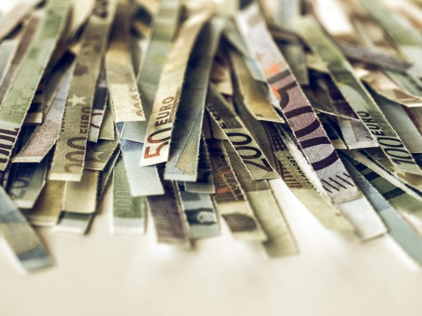 Das Ende vom Bargeld: Können digitaler Euro und Cash koexistieren? Geschreddertes Bargeld (Euro)