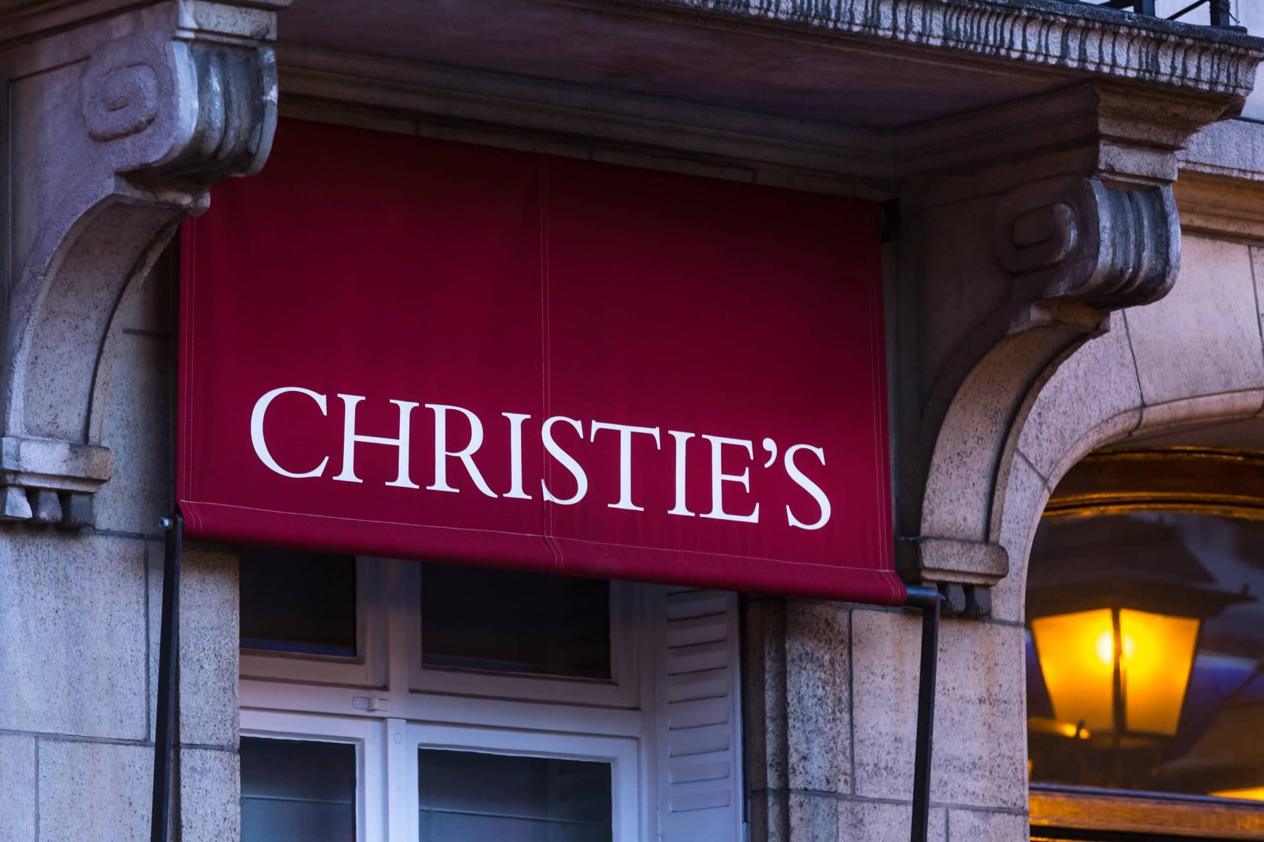 Social tokens are used at Christie's auction